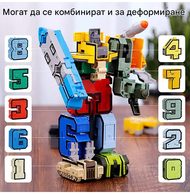 🔥【Най-продаваният】🧒Цифров детски трансформиращ се играчка робот