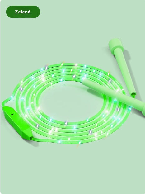 🏃🌈 Cuerda para saltar con luz LED para niños