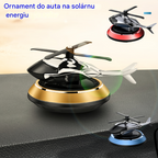 🔥🔥【Kúpte jeden, druhý dostanete zadarmo】Solárna dekorácia lietadla namontovaná na vozidlo, inovatívna solárna aromaterapia, dá sa otáčať, keď je slnečné svetlo, a vôňa vydrží dlho.