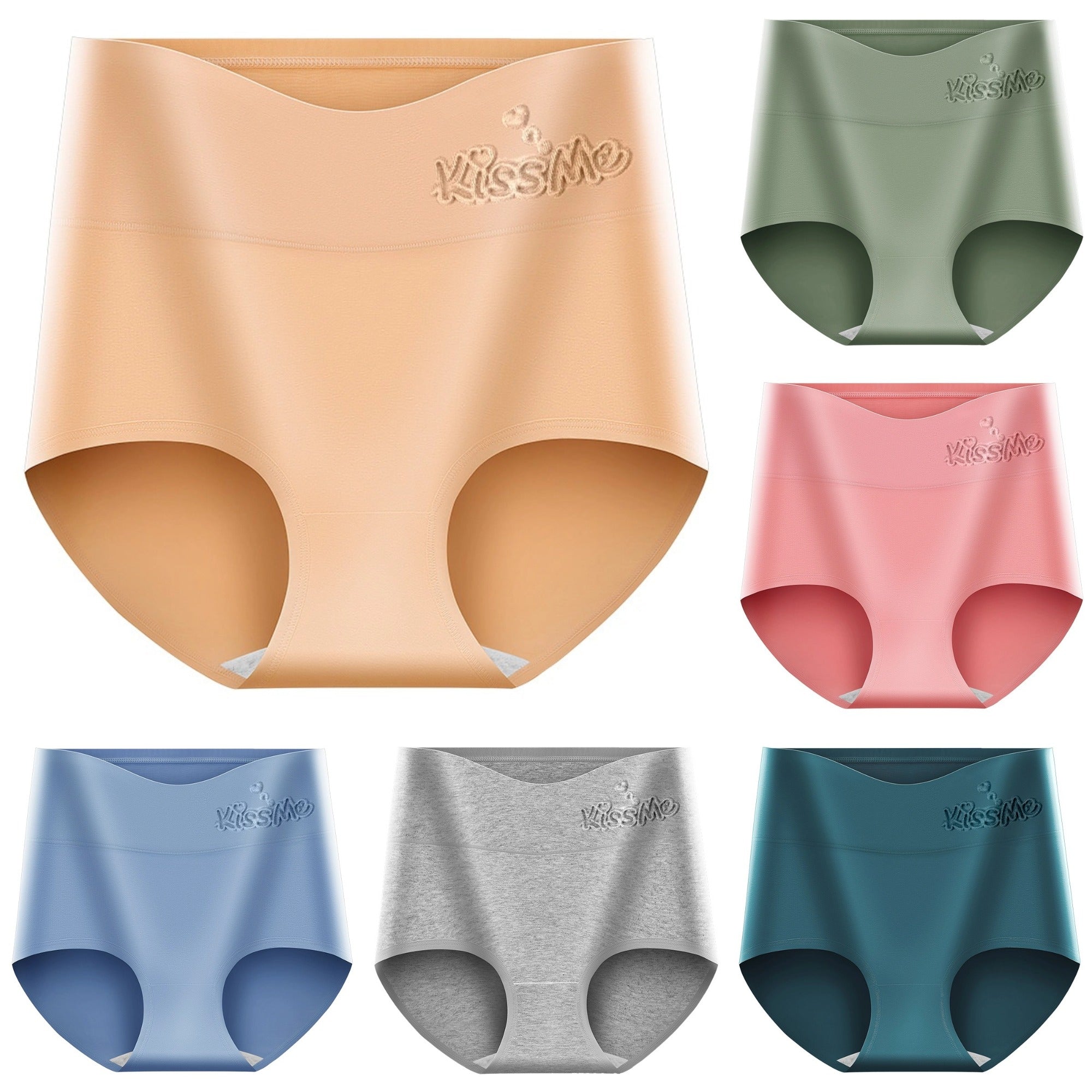 💖Utolsó nap az 50% kedvezményért - Vásárolj 6-ot, 6-ot kapsz ingyen! Magas derekú csípőemelő nadrág, prémium pamutanyagból✨️ (45-105 kg)