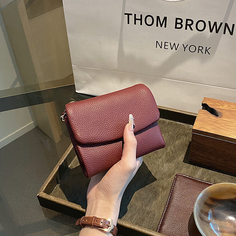 🎁Časově omezená nabídka: sleva 40%🎁 Prémiová kožená peněženka｜Kamenitá/strukturální povrchová úprava｜RFID ochrana proti krádeži｜Unisex