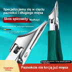 🔥Promocja – Rabat do 50%!🔥【Zestaw 3 sztuk】Obcinacz do paznokci z zabezpieczeniem przed rozpryskiwaniem i krawędzią ściętą pod kątem 25°