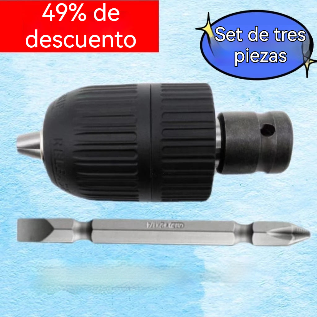 ⚡ Πολυχρηστικός προσαρμογέας για ηλεκτρικό τρυπάνι: μετατρέπεται σε κλειδί και κατσαβίδι 🔧