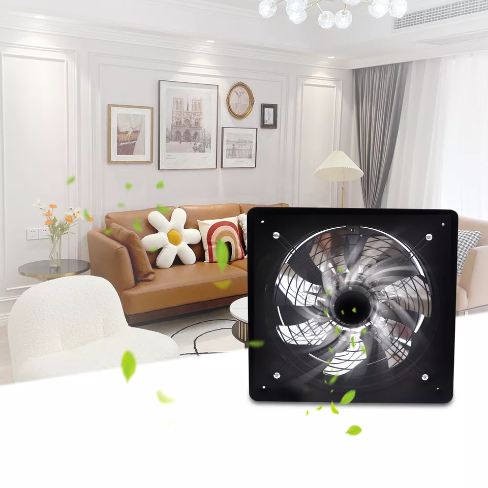 📢💥 Mocny wentylator kanałowy do odprowadzania powietrza, ⚡ Energooszczędny, skuteczna wentylacja wyciągowa, idealny do restauracji, kuchni i łazienek.