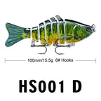 10 cm Classic Lure Lure Bionic Plastikowa przynęta