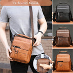 🔥【Akció – Akár 50% kedvezmény】👜 Divat, alkalmi marhabőr táska férfiaknak