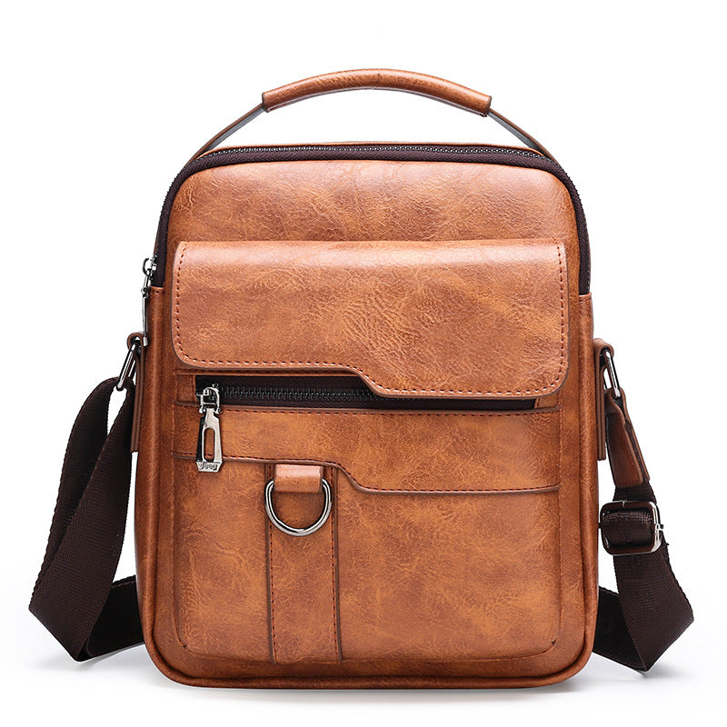 🔥【Akció – Akár 50% kedvezmény】👜 Divat, alkalmi marhabőr táska férfiaknak