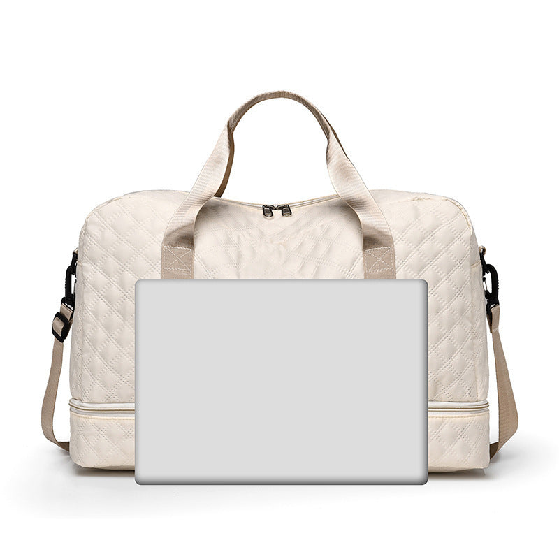 🔥【40% popusta + Besplatna dostava】Elegantna putna torba velikog kapaciteta s dizajnom za odvajanje suhog i mokrog, može se koristiti i kao torba za jogu i fitness