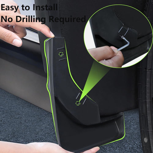 [Uniwersalny styl 4 sztuki] Błotniki opon samochodowych, osłony przeciwbryzgowe