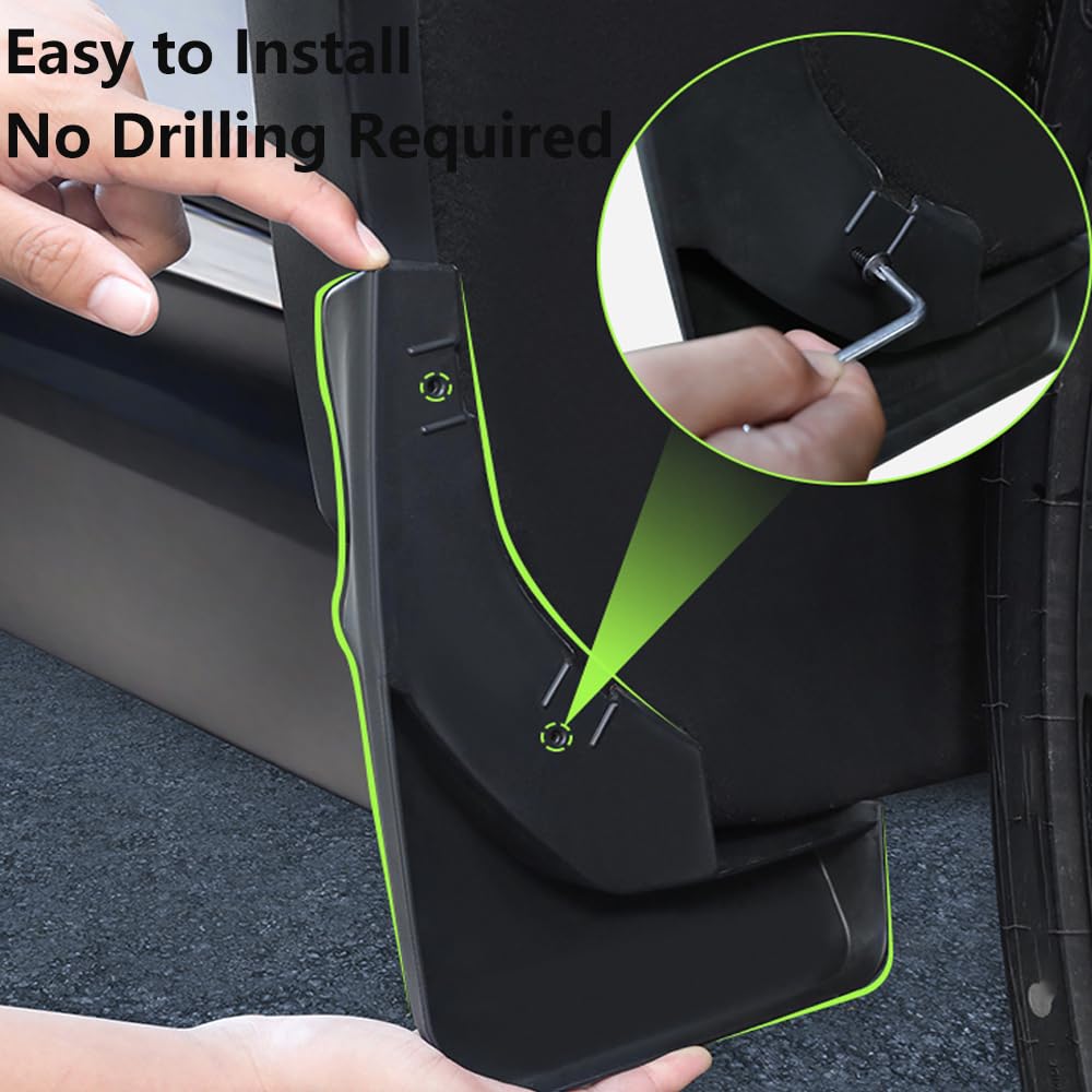 【Univerzalni 4-dijelni set】 Blatobrani za auto gume, štitnici od prskanja