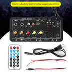🔊【30% popusta】🎶📣12V/24V Bluetooth DSP pojačalo sa zaslonom, TF/USB utor, pogodno za automobilske sustave