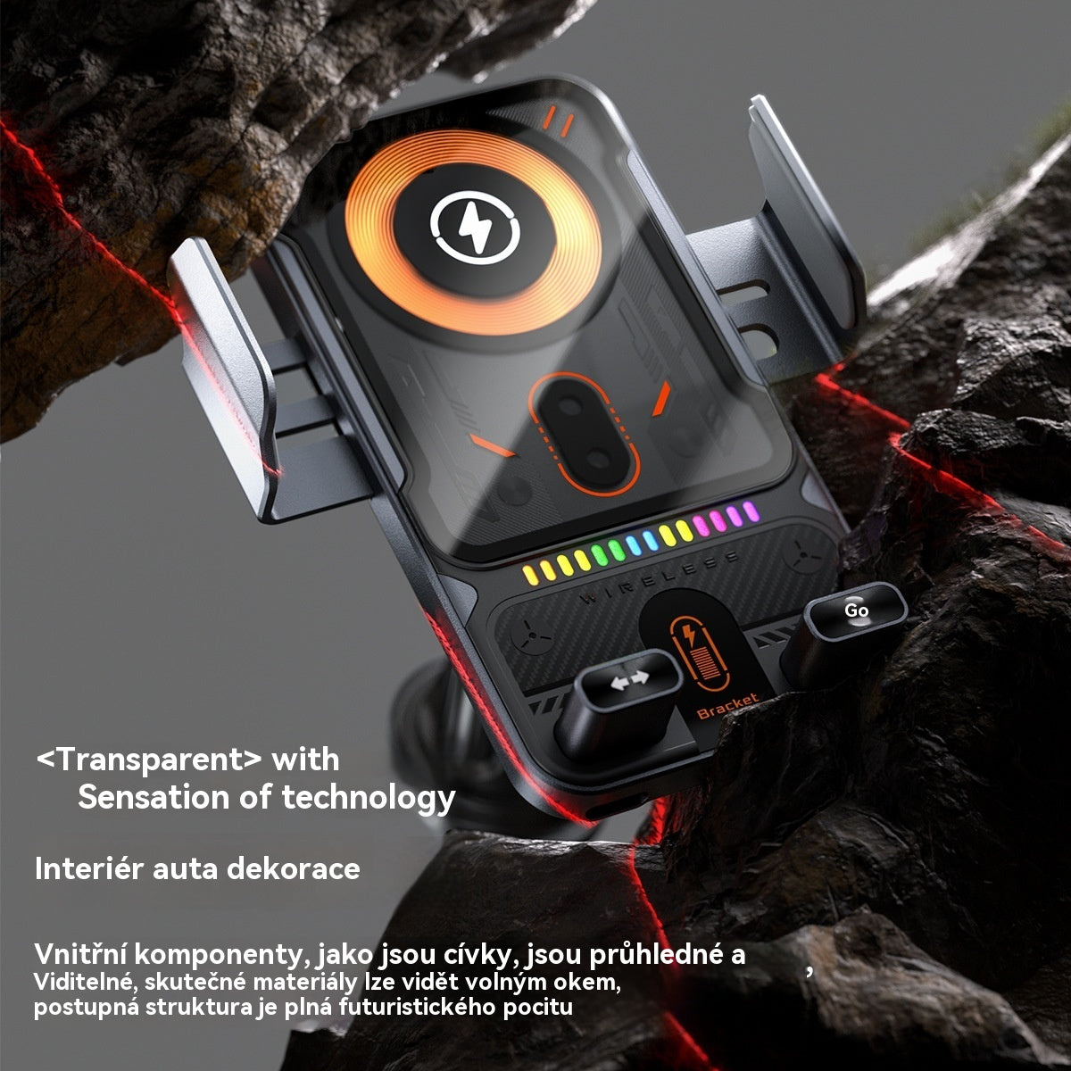 Nový držák do auta pro rychlé bezdrátové nabíjení (2026)