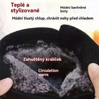 💥【35-40】Dámská kožená, bavlněná, protiskluzová, ručně vyráběná obuv na podzim a zimu