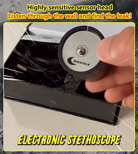 ✨【Vremenski ograničeni popust od 50%】 Detektor curenja cijevi, višestruke kućne/industrijske namjene, brzo otkrivanje