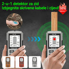 🔥【Ograničena ponuda – Popust do 50%】🔍 2-u-1 detektor za zid – Izbjegnite skrivene kabele i cijevi!
