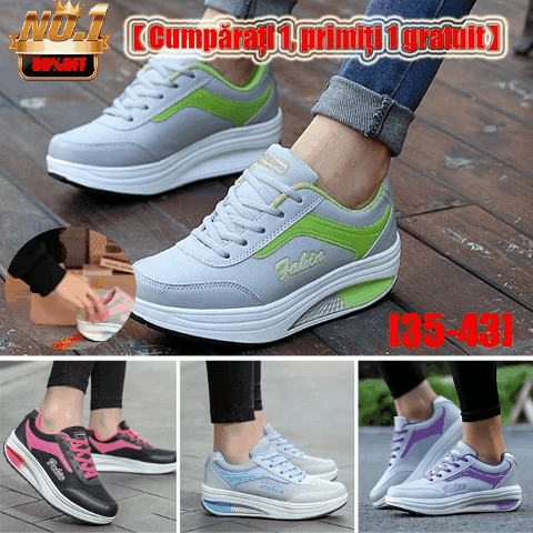 【50% kedvezmény】【35-43】Női divatos, lélegző, hétköznapi sportcipők