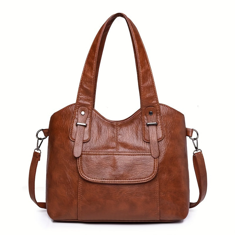 🔥【Горещи продажби – Намаление 40%】👜Нова дамска винтидж чанта през рамо от естествена кожа