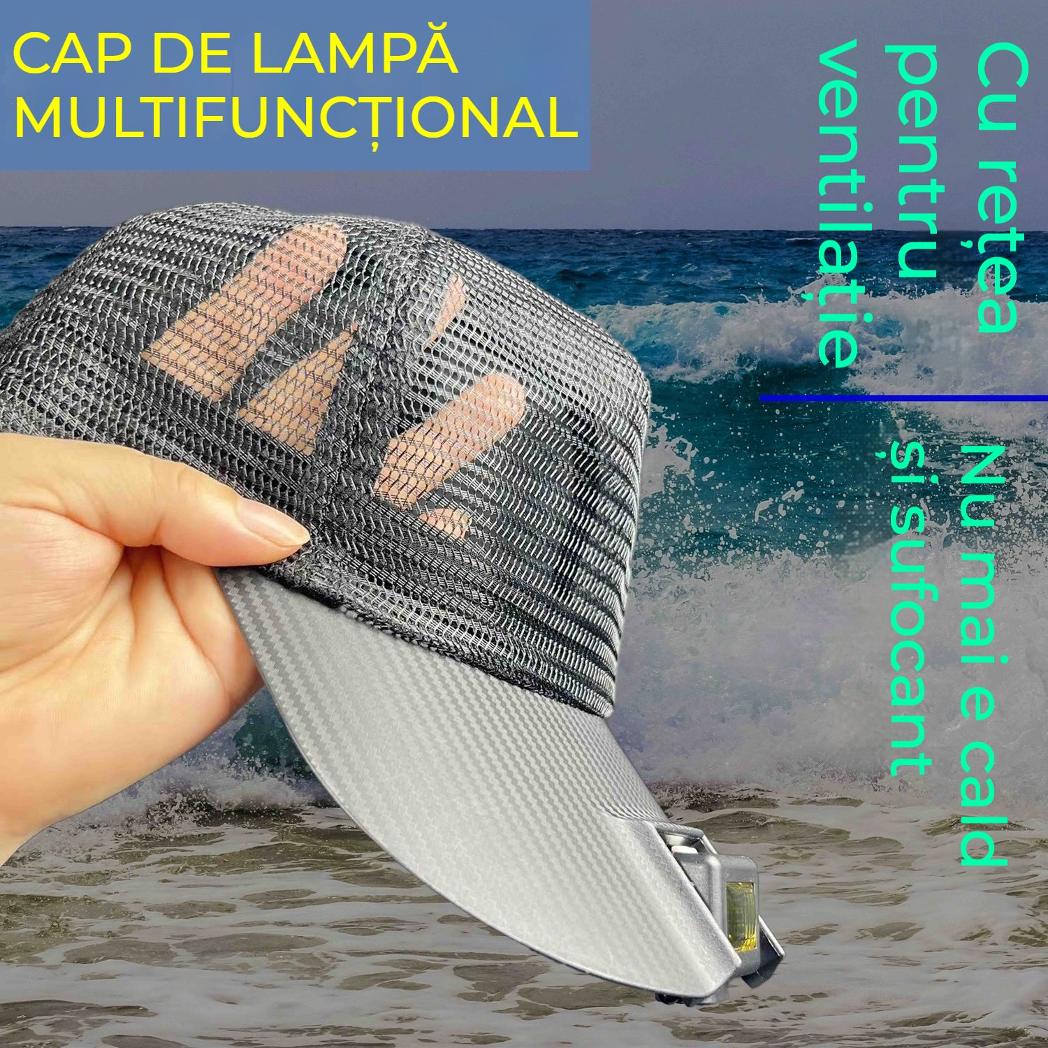 🧢🌙🔦🔥【Vruća prodaja – Popust do 50%】Pametna kapa s LED svjetlom, vanjsko osvjetljenje za noćni ribolov, prekidač s gestom ruke, praktično USB punjenje, dugo trajanje baterije