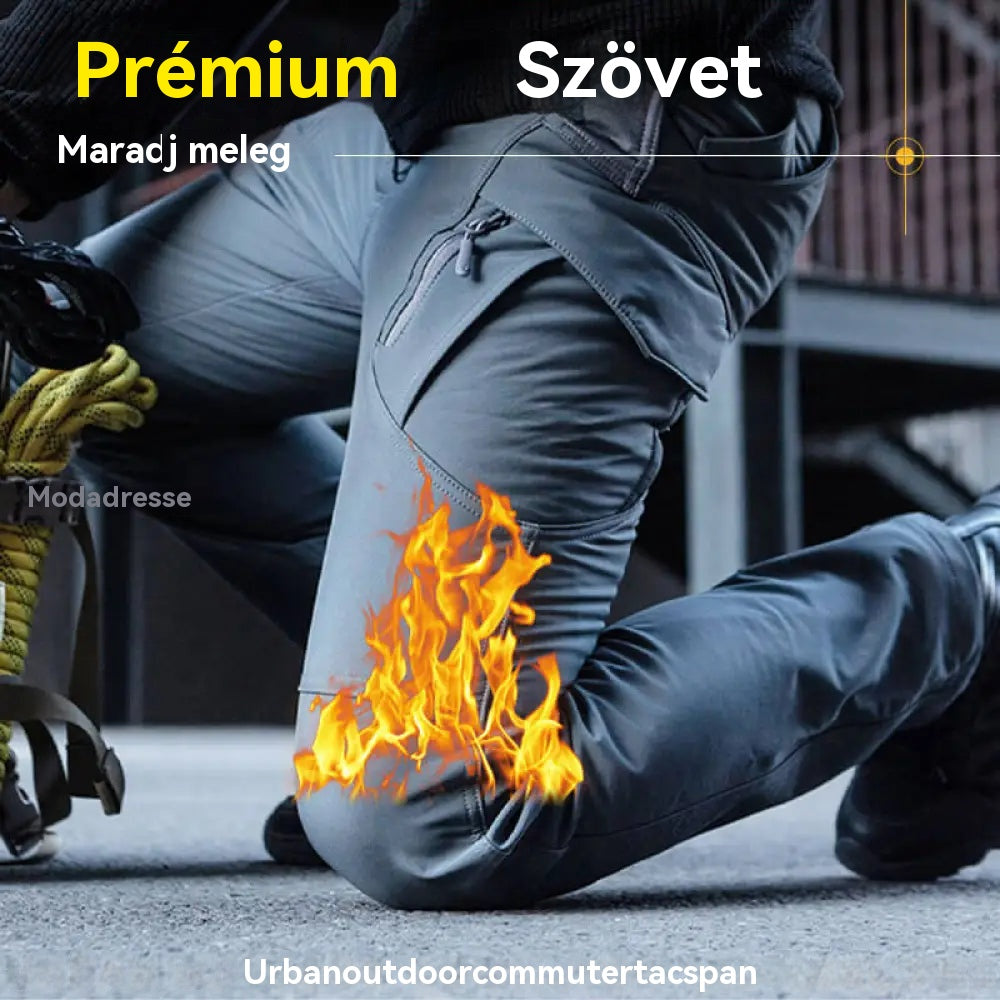 ⏳ 50% KEDVEZMÉNY! 🔥Taktikai katonai nadrágok férfiaknak, szélálló és melegítő